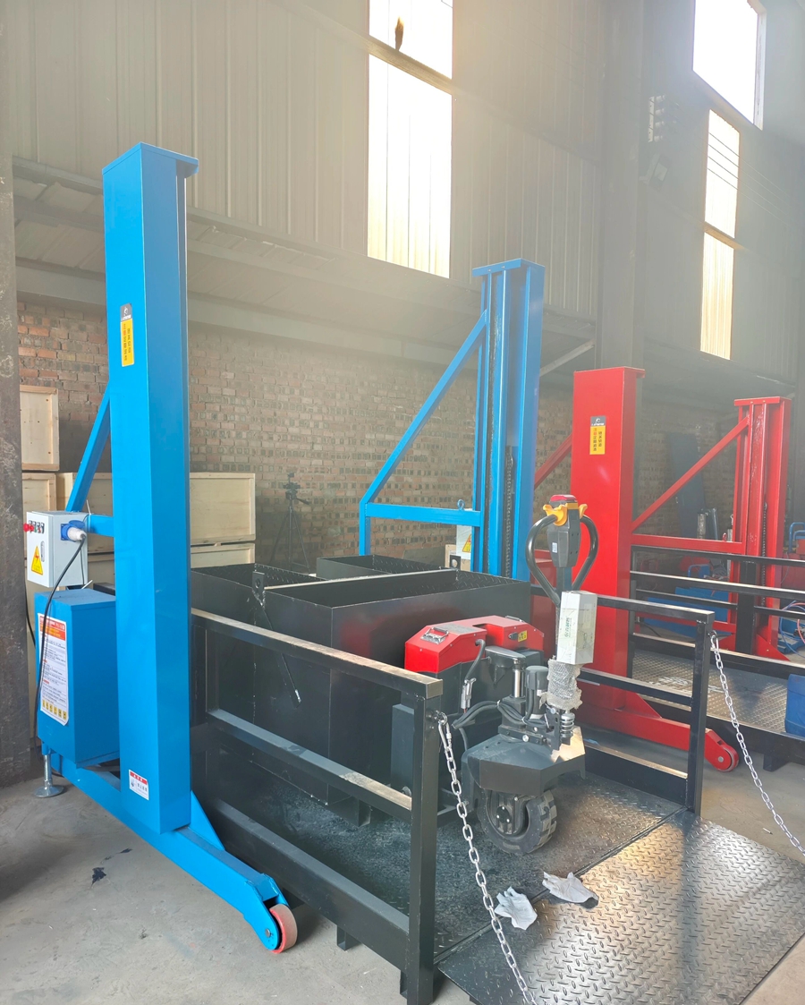 Mobile Lade- und Entladehebebühne für Container, kleiner elektrischer hydraulischer Handling-Lade- und Lade-Artefaktlift