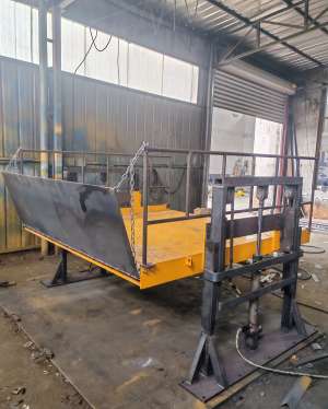 Elektrischer hydraulischer Hebebühnen-LKW/mobiler Aufzug/Scheren-Lastenaufzug/Führungsschienen-Lastenaufzug